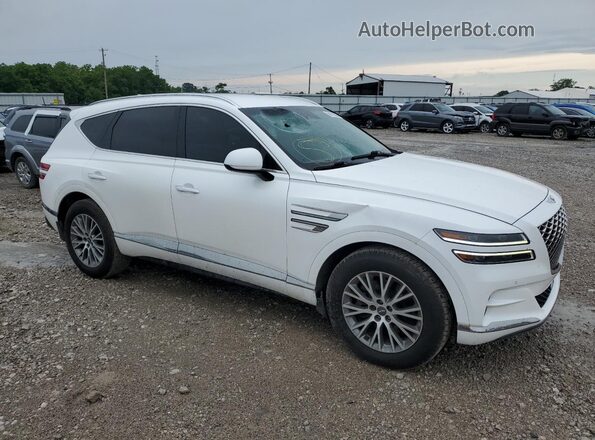 KMUHB4SB2MU046301 2021 GENESIS GV80 White Delantero derecho