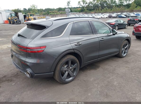 KMUMCDTC0NU011907 2022 GENESIS GV70 Gray Tył prawy