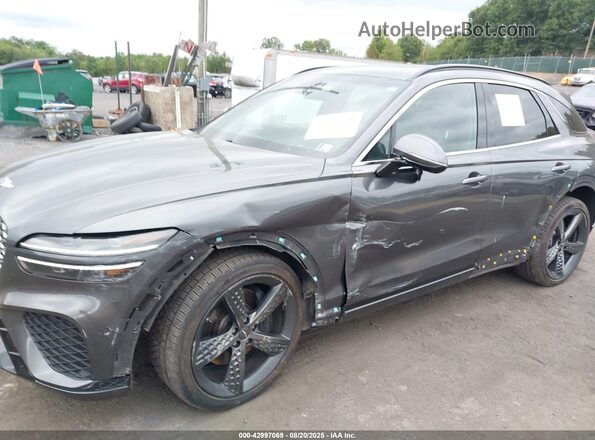 KMUMCDTC0NU011907 2022 GENESIS GV70 Gray Widok z przodu