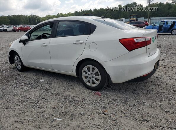 KNADM4A32H6115758 2017 KIA RIO White Հետևի ձախ