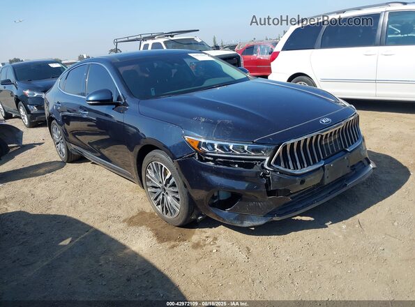 KNALC4J16L5231007 2020 KIA CADENZA Dark Blue Przód prawy