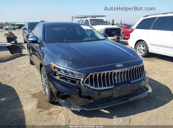KNALC4J16L5231007 2020 KIA CADENZA Dark Blue Widok z przodu
