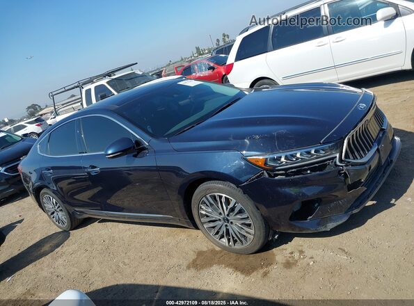 KNALC4J16L5231007 2020 KIA CADENZA Dark Blue Widok wnętrza z tyłu