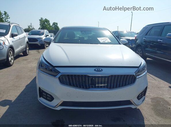 KNALC4J18J5103512 2018 KIA CADENZA Белый Вид щитка приборов