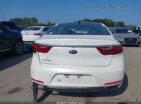 KNALC4J18J5103512 2018 KIA CADENZA Белый 