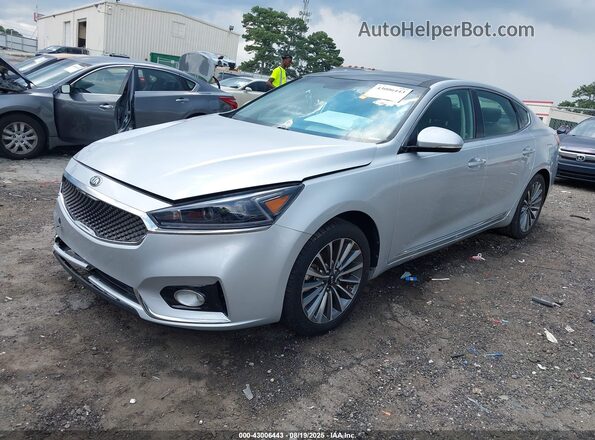 KNALC4J1XH5050385 2017 KIA CADENZA Silver Front left
