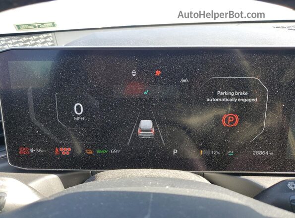 KNDAFFS54R6038145 2024 KIA EV9 Charcoal Widok zestawu wskaźników