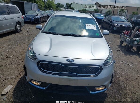 KNDCC3LD7K5216549 2019 KIA NIRO PLUG-IN HYBRID Silver უკანა სალონის ხედი