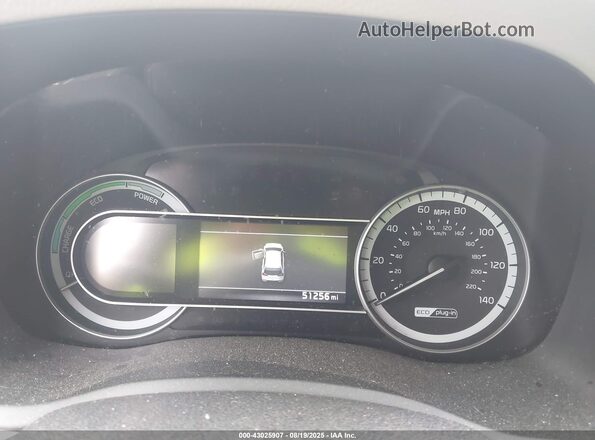 KNDCD3LD9K5236668 2019 KIA NIRO PLUG-IN HYBRID Silver Widok tylnych siedzeń