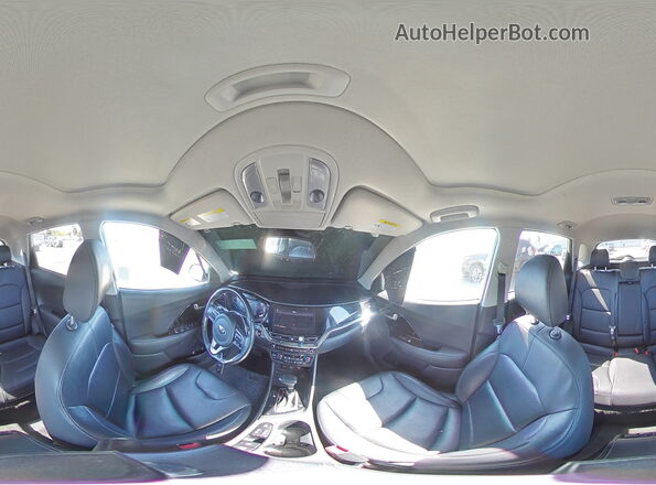 KNDCE3LC1M5482248 2021 KIA NIRO White Vista interior de 360 grados