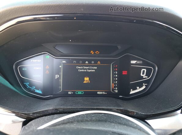 KNDCE3LC1M5482248 2021 KIA NIRO White Vista del cuadro de instrumentos
