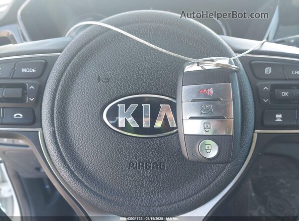 KNDCE3LG7L5080350 2020 KIA NIRO EV White Dashboard view