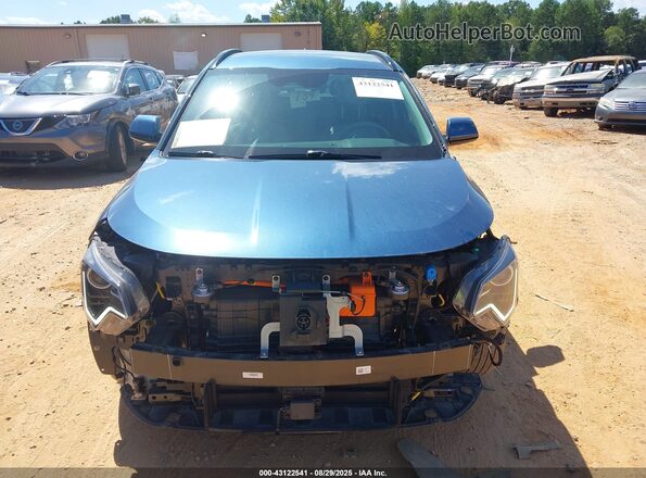 KNDCR3L12P5017940 2023 KIA NIRO EV Blue Вид щитка приладів