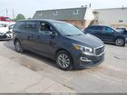 2021 Kia Sedona Lx Gray vin: KNDMB5C10M6671247