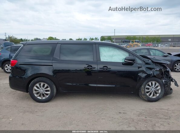 KNDMB5C17M6662514 2021 KIA SEDONA Черный Вид задней части салона