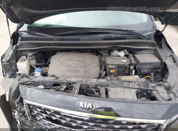 KNDMB5C17M6662514 2021 KIA SEDONA Черный Вид сзади