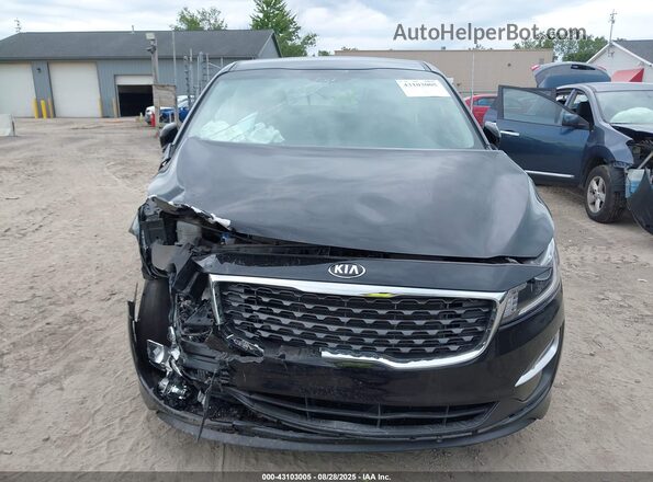 KNDMB5C17M6662514 2021 KIA SEDONA Черный Вид щитка приборов