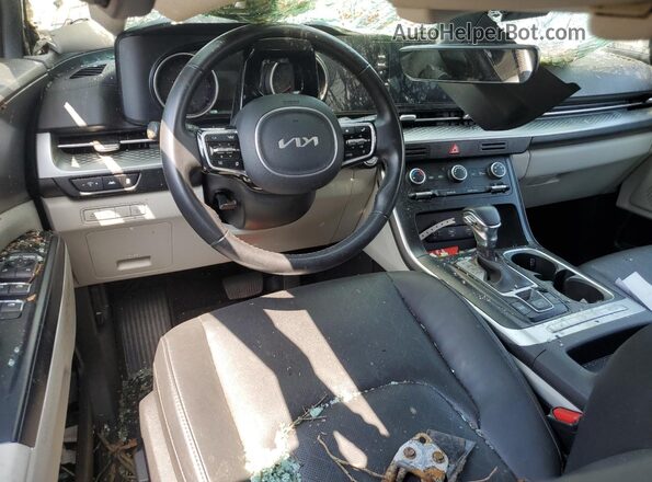KNDNB4H34P6208220 2023 KIA CARNIVAL Black Dashboard view