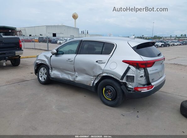 KNDPM3AC2J7341244 2018 KIA SPORTAGE Silver Tył lewy