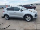 2018 Kia Sportage Lx Silver vin: KNDPM3AC2J7341244