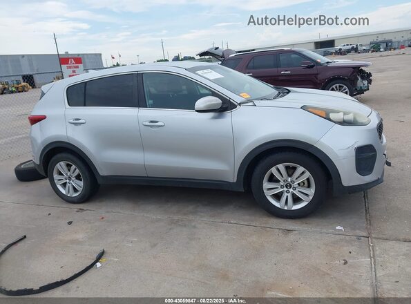 KNDPM3AC2J7341244 2018 KIA SPORTAGE Silver Widok wnętrza 360 stopni