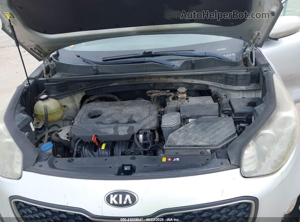KNDPM3AC2J7341244 2018 KIA SPORTAGE Silver Widok z tyłu