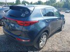 2018 Kia Sportage Lx Blue vin: KNDPM3AC3J7420342