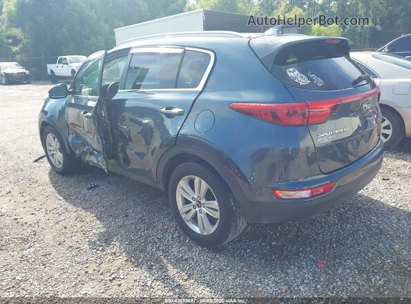 KNDPM3AC3J7420342 2018 KIA SPORTAGE Blue Передня права чверть