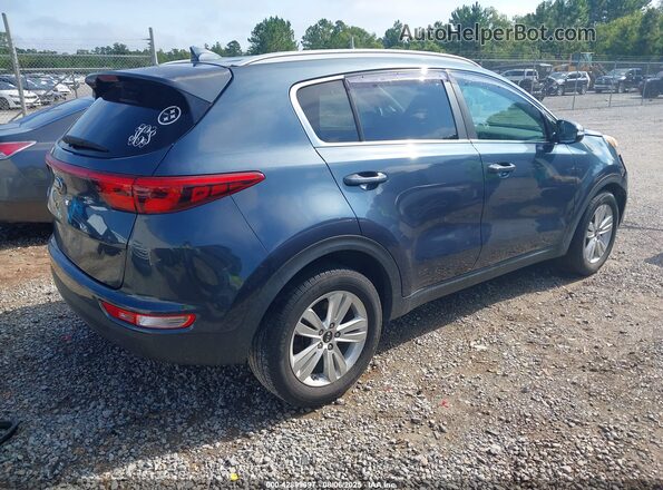 KNDPM3AC3J7420342 2018 KIA SPORTAGE Blue Передня ліва чверть