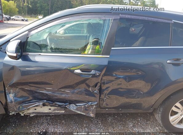 KNDPM3AC3J7420342 2018 KIA SPORTAGE Blue Вид спереду