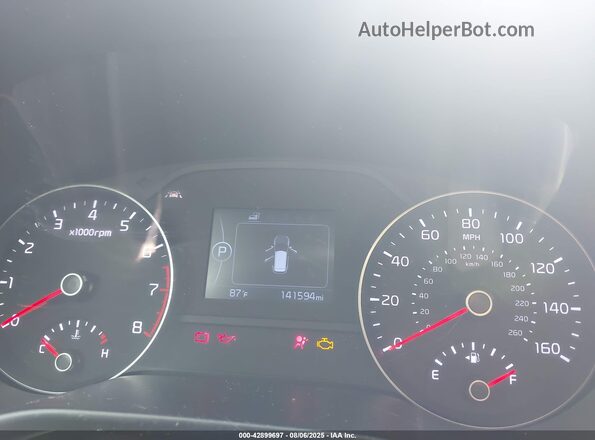 KNDPM3AC3J7420342 2018 KIA SPORTAGE Blue Вид задніх сидінь