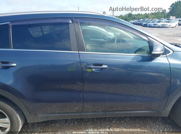 KNDPM3AC3J7420342 2018 KIA SPORTAGE Blue Панорамний вид салону 360°