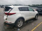2018 Kia Sportage Lx White vin: KNDPM3AC3J7447766