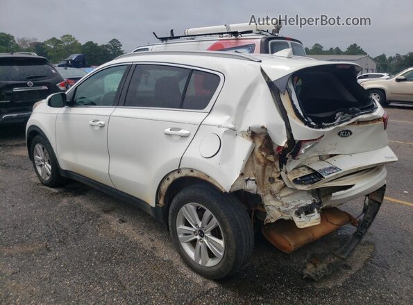 KNDPM3AC3J7447766 2018 KIA SPORTAGE White უკანა მარცხენა