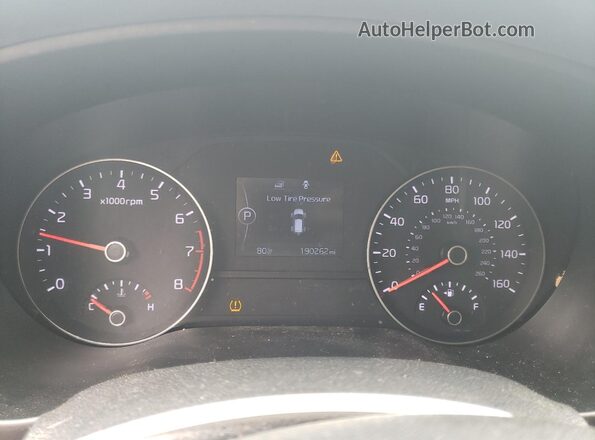 KNDPM3AC3J7447766 2018 KIA SPORTAGE White ხელსაწყოთა პანელის ხედი