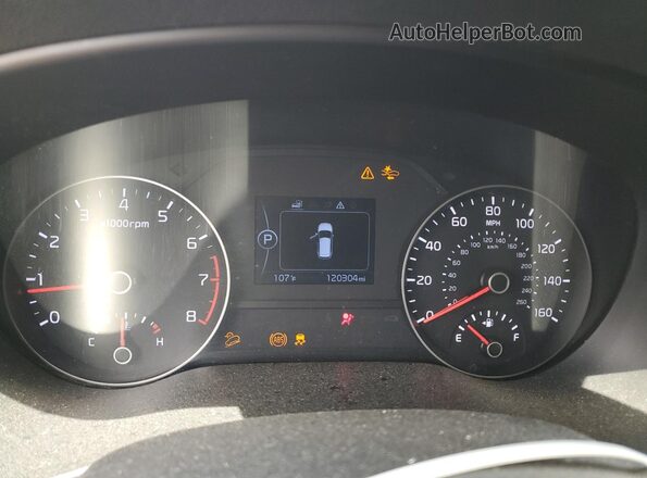 KNDPM3AC4J7354142 2018 KIA SPORTAGE Серый Вид щитка приборов