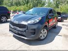 2018 Kia Sportage Lx Black vin: KNDPM3AC9J7418417