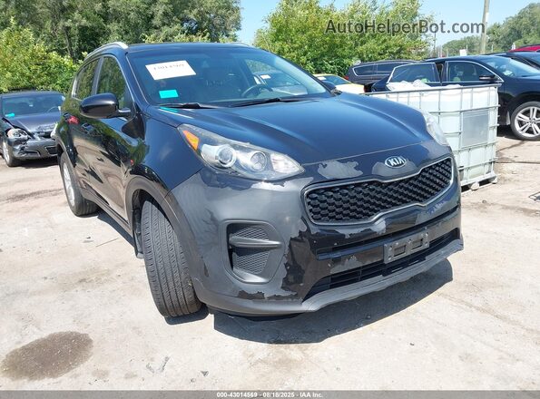 KNDPM3AC9J7418417 2018 KIA SPORTAGE Black Առջևի աջ
