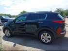 2018 Kia Sportage Lx Black vin: KNDPM3AC9J7418417