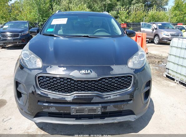 KNDPM3AC9J7418417 2018 KIA SPORTAGE Black Սարքավորումների վահանակի տեսք