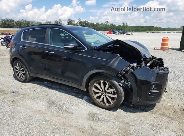 KNDPN3ACXJ7421145 2018 KIA SPORTAGE Black Przód prawy