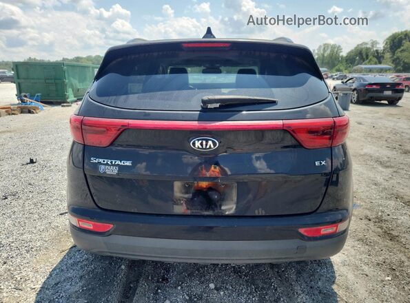 KNDPN3ACXJ7421145 2018 KIA SPORTAGE Black Widok z tyłu