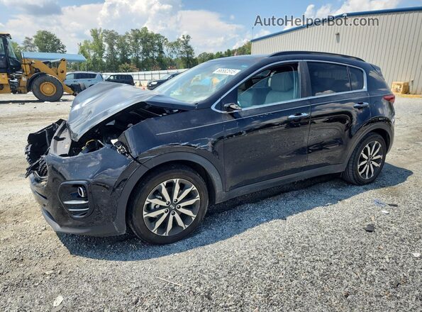 KNDPN3ACXJ7421145 2018 KIA SPORTAGE Black Przód lewy