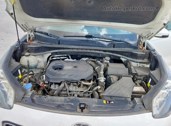 KNDPR3A64J7356288 2018 KIA SPORTAGE Белый Вид подкапотного пространства