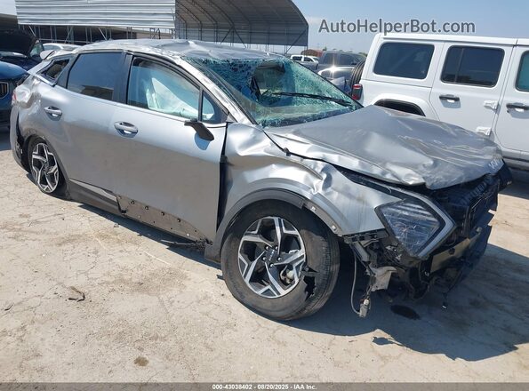 KNDPU3DF5S7343464 2025 KIA SPORTAGE Серебряный Передняя правая четверть