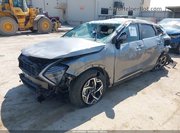 KNDPU3DF5S7343464 2025 KIA SPORTAGE Серебряный Передняя левая четверть