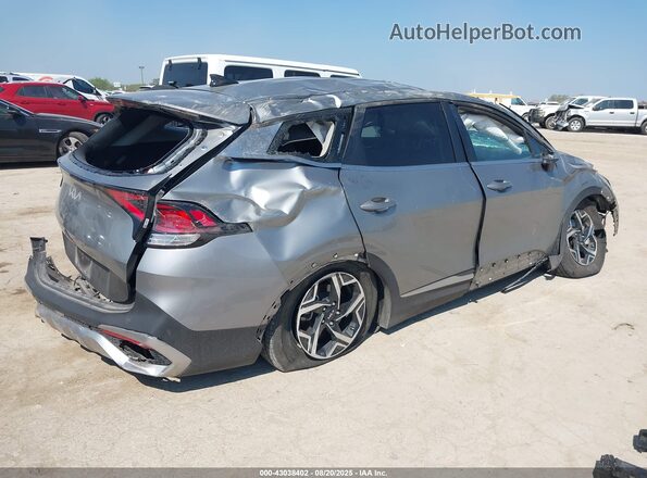 KNDPU3DF5S7343464 2025 KIA SPORTAGE Серебряный Задняя правая четверть