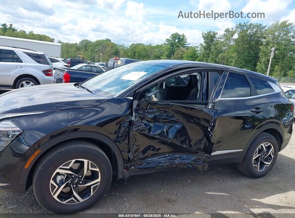 KNDPUCDF7S7336659 2025 KIA SPORTAGE Черный Вид спереди