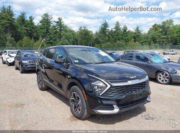 KNDPUCDF7S7336659 2025 KIA SPORTAGE Черный Передняя правая четверть
