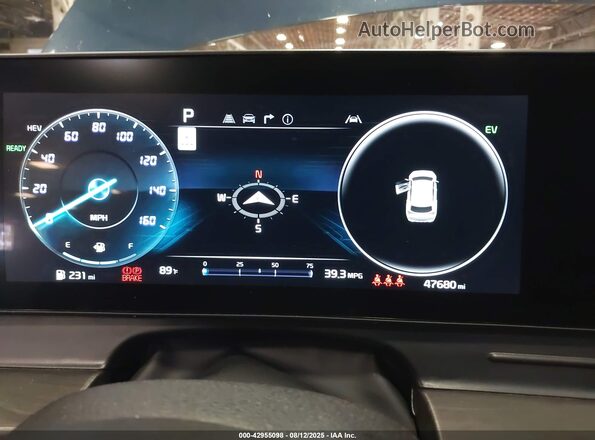 KNDPZDAH1P7097520 2023 KIA SPORTAGE PLUG-IN HYBRID Синий Вид задних сидений